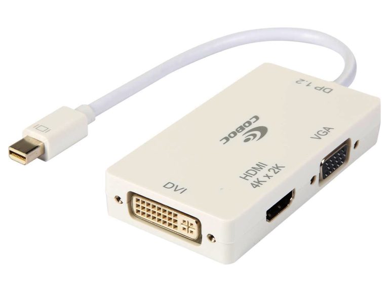 Adaptador Coboc MDP122HDV-6-WH - Bios Computer