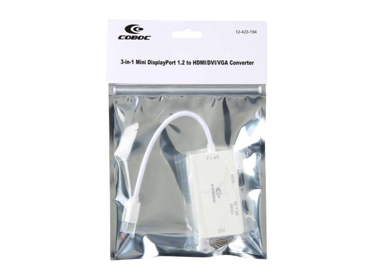 Adaptador Coboc MDP122HDV-6-WH - foto 3 - Bios Computer