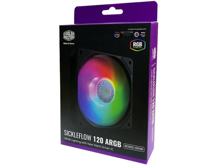 Abanico Cooler Master Sickleflow 120 18NPA R1 - Bios Computer