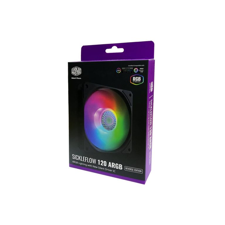 Abanico Cooler Master Sickleflow 120 18NPA R1 - Bios Computer