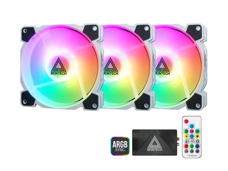 Abanico Montech Z3 Pro ARGB PWM Fan 3 in 1 - foto 2 - Bios Computer