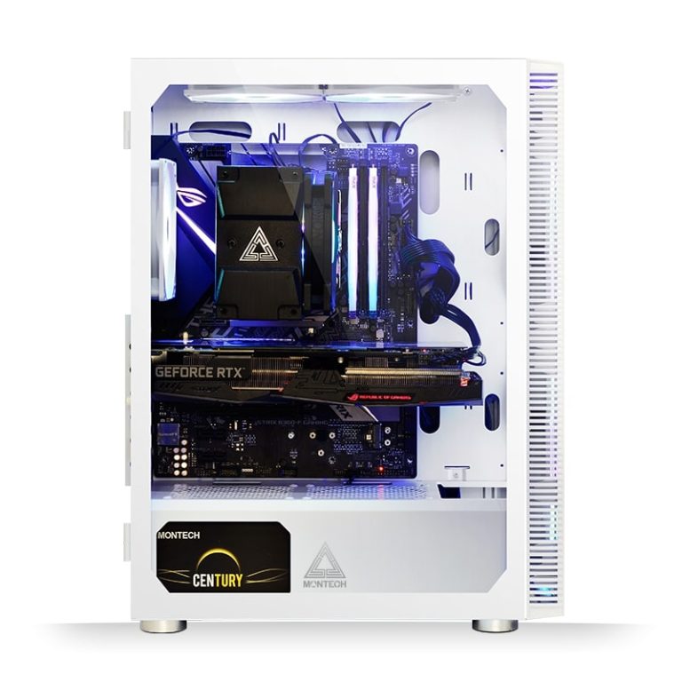 Case Montech X3 Glass White - foto 3 - Bios Computer