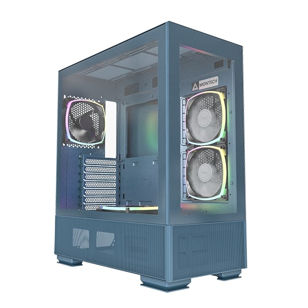 Case Montech Sky Two Blue - Bios Computer