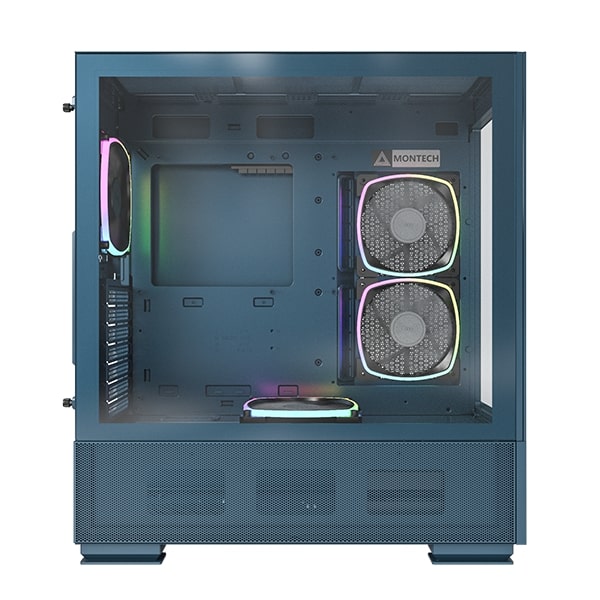 Case Montech Sky Two Blue - foto 3 - Bios Computer