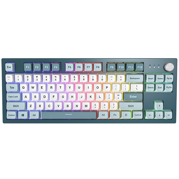 Teclado Montech Mkey Tkl Freedom Red - Bios Computer