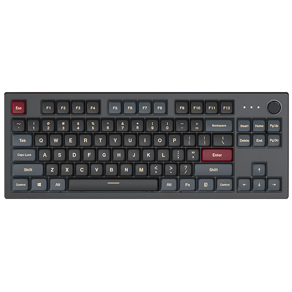 Teclado Montech Mkey Tkl Darkness Red - foto 2 - Bios Computer