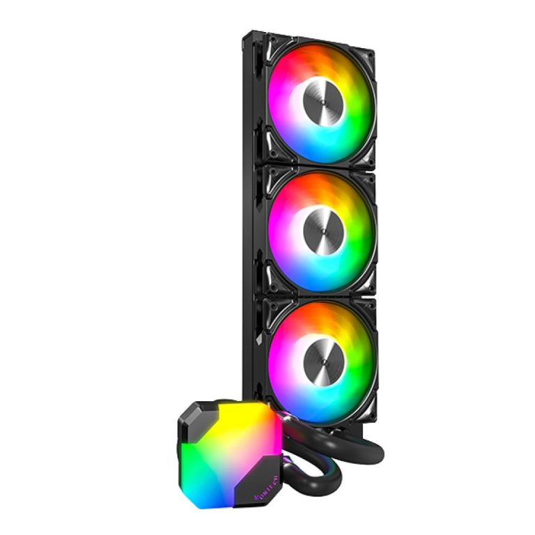 Abanico Montech Hyperflow ARGB 360 Black - Bios Computer